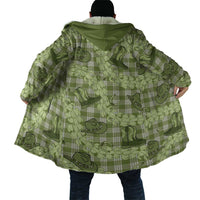 Lime Palaka Hawaii Cowboy Cloak Puakenikeni Lei Paniolo Papale Seamless Vibes - Polynesian Pride