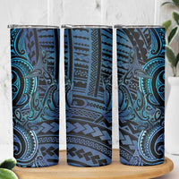 New Zealand Hammerhead Shark Skinny Tumbler Maori Haehae Mangopare Galaxy LT14 - Polynesian Pride