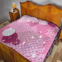 Pink Palaka Japanese Patterns Quilt Asanoha Seigaiha Sakura Motif LT14 - Polynesian Pride