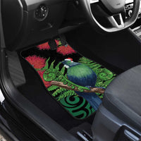 New Zealand Tui Bird Christmas Car Mats Maori Fern Mix Pohotukawa LT14 - Polynesian Pride