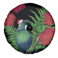 New Zealand Tui Bird Christmas Spare Tire Cover Maori Fern Mix Pohotukawa LT14 - Polynesian Pride