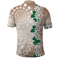 Cook Islands Tiare Maori With Conch Shell Polo Shirt 2025 Pasifika Polynesian Tattoo LT14 - Polynesian Pride