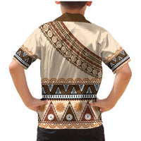Bula Fiji Family Matching Mermaid Dress and Hawaiian Shirt 2025 Pasifika Traditional Fijian Masi LT14 - Polynesian Pride