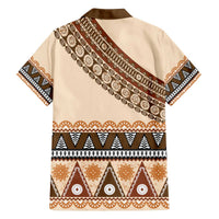 Bula Fiji Family Matching Off The Shoulder Long Sleeve Dress and Hawaiian Shirt 2025 Pasifika Traditional Fijian Masi LT14 - Polynesian Pride