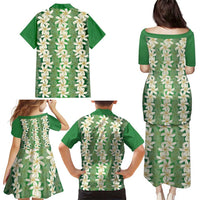 Ia Orana Tahiti Tiare Maori Seamless Style Family Matching Puletasi and Hawaiian Shirt LT14 - Polynesian Pride