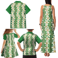 Ia Orana Tahiti Tiare Maori Seamless Style Family Matching Tank Maxi Dress and Hawaiian Shirt LT14 - Polynesian Pride