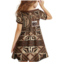 Samoa Siapo Family Matching Mermaid Dress and Hawaiian Shirt Happy Independence Day Vintage Vibes LT14 - Polynesian Pride