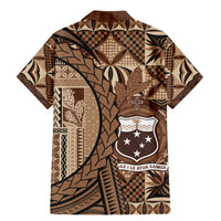 Samoa Siapo Family Matching Mermaid Dress and Hawaiian Shirt Happy Independence Day Vintage Vibes LT14 - Polynesian Pride