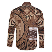 Samoa Siapo Family Matching Tank Maxi Dress and Hawaiian Shirt Happy Independence Day Vintage Vibes LT14 - Polynesian Pride