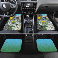 Cotabato Philippines Province Car Mats Filipino Eagle Sampaguita Tinalak Pattern