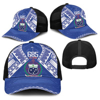 Samoa 685 Baseball Net Cap Samoan Pride Coat Of Arms - Polynesian Pride