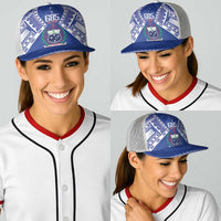 Samoa 685 Baseball Net Cap Samoan Pride Coat Of Arms - Polynesian Pride