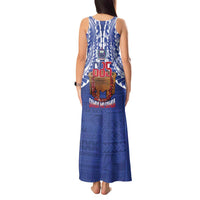 Toa Samoa Rugby Tank Maxi Dress 685 Pride Tanoa Ula Fala - Polynesian Pride