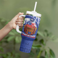 Toa Samoa Rugby Tumbler With Handle 685 Pride Tanoa Ula Fala - Polynesian Pride
