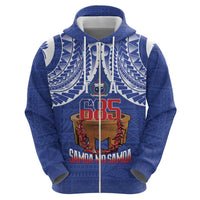Toa Samoa Rugby Zip Hoodie 685 Pride Tanoa Ula Fala - Polynesian Pride