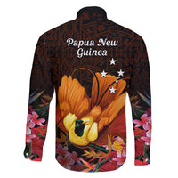 Gude Hi Hai Papua New Guinea Family Matching Mermaid Dress and Hawaiian Shirt Motuan PNG Raggiana Bird of Paradise Tropical Vibes LT14 - Polynesian Pride