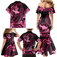 Aloha Hawaii Maui Family Matching Mermaid Dress and Hawaiian Shirt Valley Isle Humpback Whale Black LT14 - Polynesian Pride