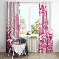 Aloha Hawaii Maui Window Curtain Valley Isle Humpback Whale White