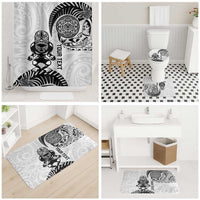 Custom Aotearoa Football Bathroom Set NZ Maori Tiki Go Champions LT14 - Polynesian Pride