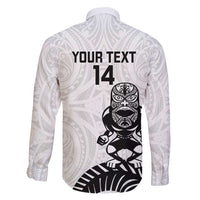 Custom Aotearoa Football Family Matching Puletasi and Hawaiian Shirt NZ Maori Tiki Go Champions