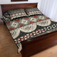 Vintage Bula Fiji Masi Quilt Bed Set Fijian Tapa Cloth - Polynesian Pride
