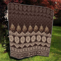 Bula Fiji Iri ni Meke Quilt Kuvui Fijian Masi - Polynesian Pride