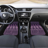 Bula Fiji Iri ni Meke Car Mats Lokaloka Fijian Masi - Polynesian Pride