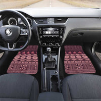 Bula Fiji Iri ni Meke Car Mats Piqi Fijian Masi - Polynesian Pride
