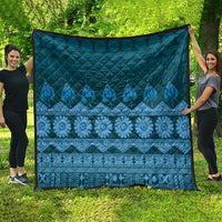 Bula Fiji Iri ni Meke Quilt Karakarawa Fijian Masi - Polynesian Pride