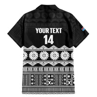 Fiji Tapa Rugby Custom Family Matching Mermaid Dress and Hawaiian Shirt Go Fijiana LT14 - Polynesian Pride