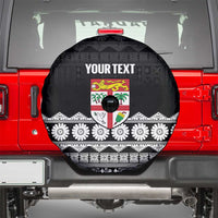 Fiji Tapa Rugby Custom Spare Tire Cover Go Fijiana - Polynesian Pride
