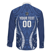 Auckland 2026 Rugby Custom Family Matching Mermaid Dress and Hawaiian Shirt NZ Maori Silver Fern LT14 - Polynesian Pride