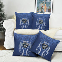 Auckland 2026 Rugby Custom Pillow Cover NZ Maori Silver Fern