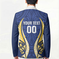 Bay of Plenty 2026 Rugby Custom Blazer NZ Maori Silver Fern LT14 - Polynesian Pride