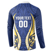 Bay of Plenty 2026 Rugby Custom Button Sweatshirt NZ Maori Silver Fern