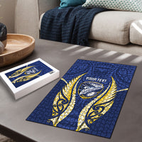Bay of Plenty 2026 Rugby Custom Puzzle NZ Maori Silver Fern