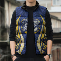 Bay of Plenty 2026 Rugby Custom Sleeveless Puffer Jacket NZ Maori Silver Fern LT14 - Polynesian Pride