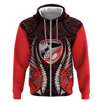 Canterbury 2026 Rugby Custom Hoodie NZ Maori Silver Fern