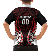 Counties Manukau 2026 Rugby Custom Family Matching Puletasi and Hawaiian Shirt NZ Maori Silver Fern LT14 - Polynesian Pride