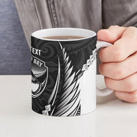 Hawke's Bay 2026 Rugby Custom Ceramic Mug NZ Maori Silver Fern