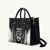 Hawke's Bay 2026 Rugby Custom Leather Bag NZ Maori Silver Fern