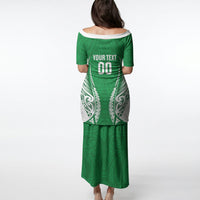 Manawatu 2026 Rugby Custom Puletasi NZ Maori Silver Fern LT14 - Polynesian Pride