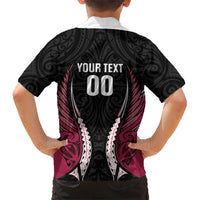 North Harbour 2026 Rugby Custom Hawaiian Shirt NZ Maori Silver Fern