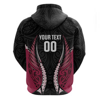 North Harbour 2026 Rugby Custom Hoodie NZ Maori Silver Fern