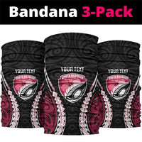 North Harbour 2026 Rugby Custom Neck Gaiter NZ Maori Silver Fern