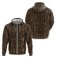 Kioranga Moriori New Zealand Zip Hoodie Kopi Rakau Carving Art LT14 - Polynesian Pride
