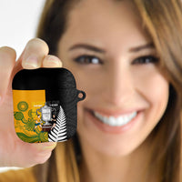 New Zealand Australia Rugby Bledisloe 2026 AirPods Case Champion Trophy Maori Aboriginal Art LT14 - Polynesian Pride
