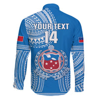 Custom Samoa Rugby Family Matching Summer Maxi Dress and Hawaiian Shirt Pacific 2023 Go Toa Samoa LT14 - Polynesian Pride