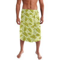 Lime Green Hawaii Kalo Palaka Motifs Lavalava Hawaiian Taro Leaves Elegant Vibes LT14 Lime Green - Polynesian Pride