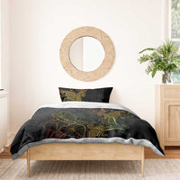 Aloha Hawaii Kalo Bedding Set Reggae Taro Polynesian Pattern - Polynesian Pride